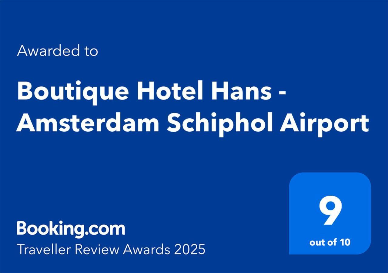 Boutique Hotel Hans - Amsterdam Schiphol Airport Badhoevedorp Exteriör bild